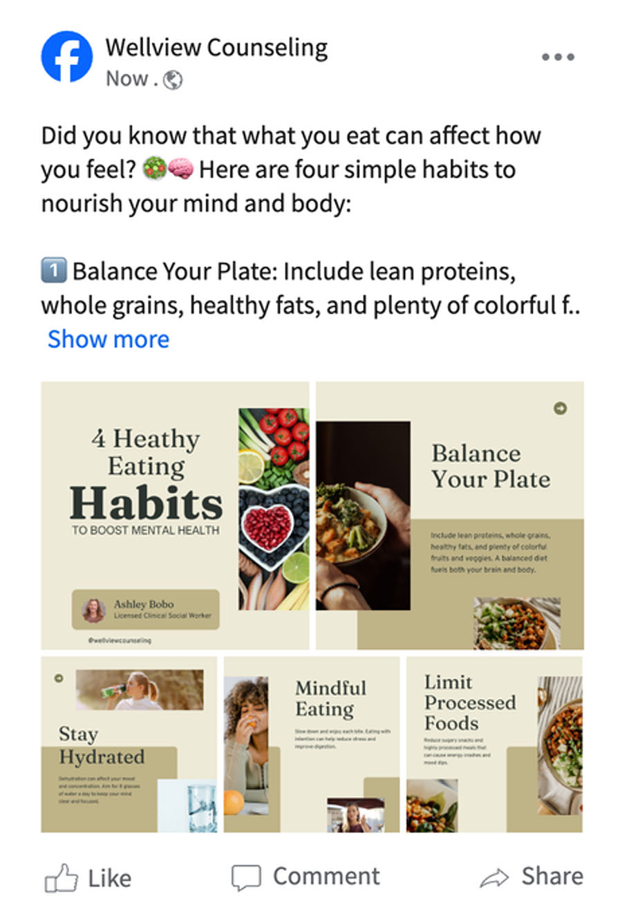 Healthy Habits Campaign